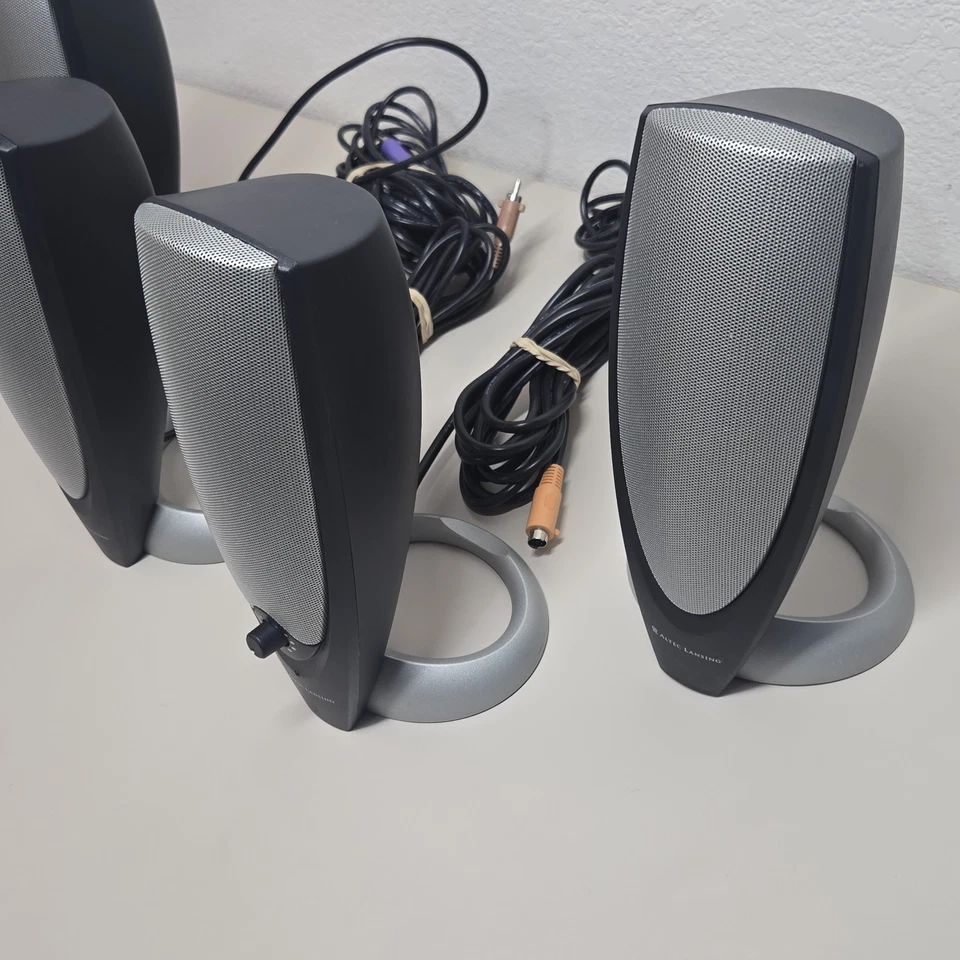 Altec Lansing Multimedia Computer Speaker System Powered Subwoofer ADA745 TESTED - Image 4 of 4