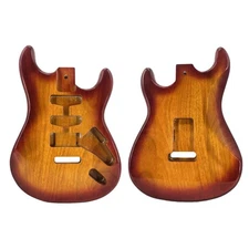 Fit Diy Electric Guitar Body mahogany Replacement ST guitar Bodies finished