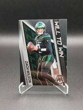 Zach Wilson Will to Win 2022 Panini Mosaic - NFL New York Jets