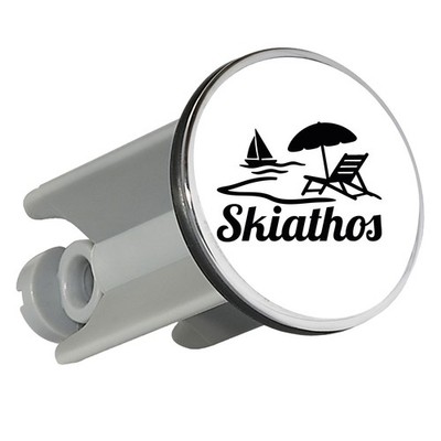 Waschbeckenstöpsel Skiathos Inselmotiv Griechenland Geschenkidee Skiathos Gesche