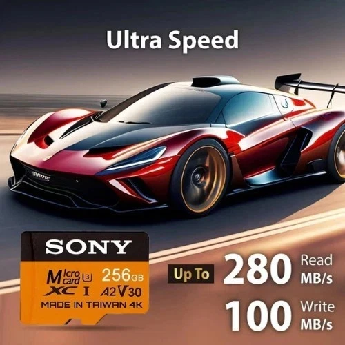 Micro SD Card 2TB 1TB 512GB 256GB 128GB V30 A2 4K 170mb/s TF Memory High Speed - Image 2 of 4