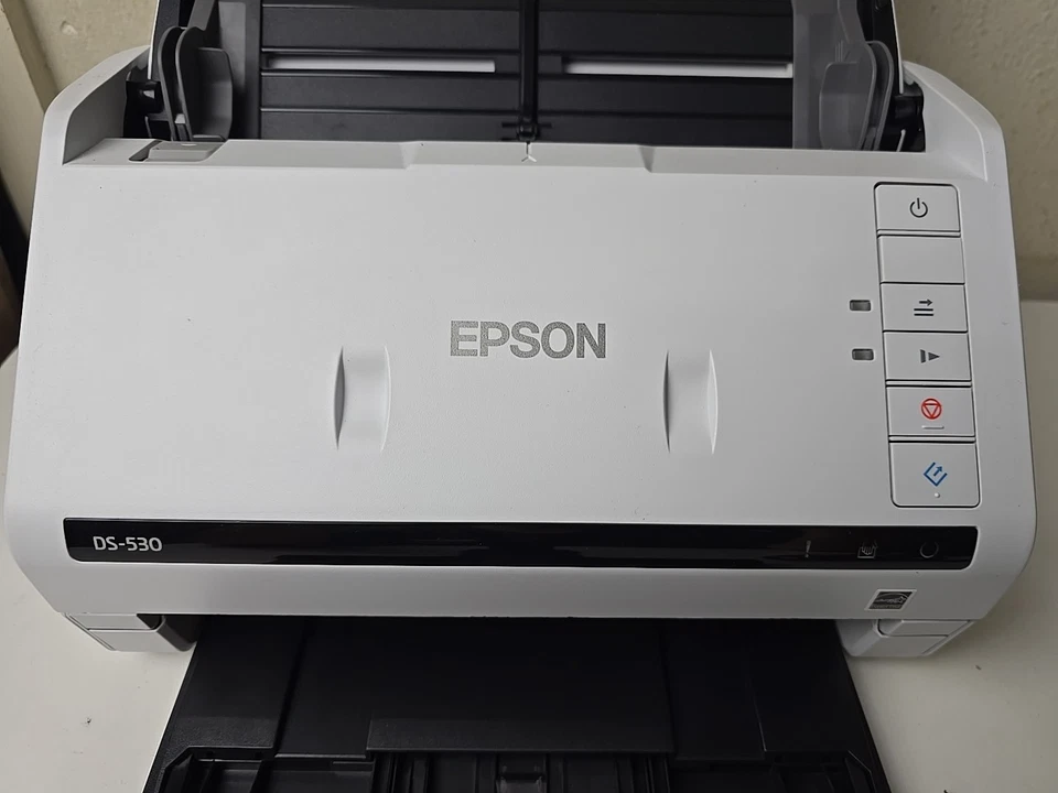 Epson DS-530 Color Duplex Document Scanner Power Cable - Works - NO USB CABLE - Image 2 of 4