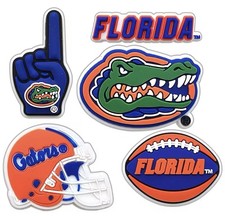 Florida Gators  College Football  Shoe Charms Set of 5