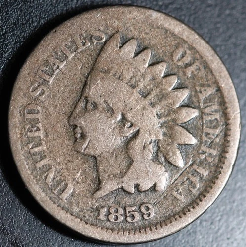1859 INDIAN HEAD CENT - GOOD