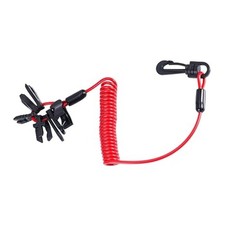 Safety Lanyard Kill Stop Switch with 7 Keys, Universal Jet Ski Outboard Marine E