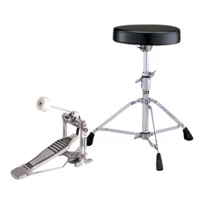 Yamaha Pro Audio FPDS2A Bass Drum Foot Pedal and Throne Package