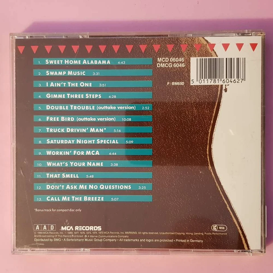 LYNYRD SKYNYRD Skynyrd's Innyrds GER EX/EX (CD) - Bild 4 von 4