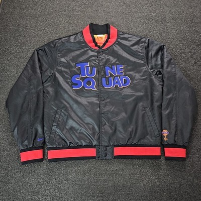 NIKE LeBron x Space Jam Looney TUNE SQUAD Bomber Jacket Mens Large DJ3891-010
