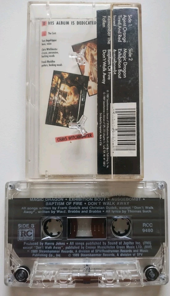 Sodom - Agent Orange 1989 Steamhammer RCC 9480 Thrash Death Metal Foto 2 de 4