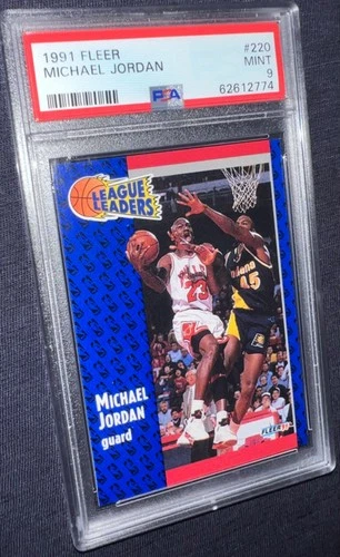 Jordan 1991 Fleer Jordan #220 Auto