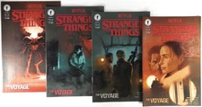 STRANGER THINGS: THE VOYAGE (4) comic set #1 2 3 4 Dark Horse 1st print Netflix
