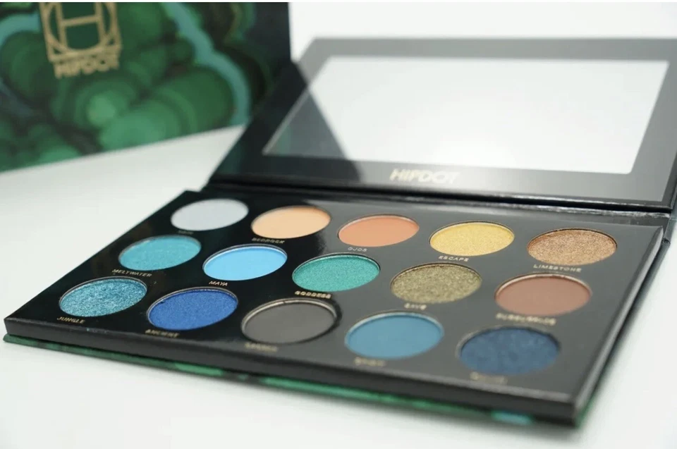 Hipdot Cosmetics Cenote Pressed Eyeshadow Palette New - Image 2 of 4
