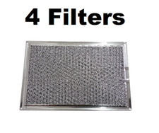 Microwave Aluminum Grease Filter for LG 5230W1A012B AF4279 4 PACK