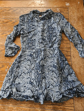 Reformation Stevie Serpent Mini Dress Size 6