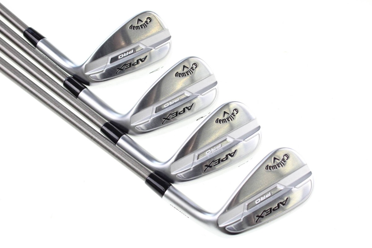 Callaway Apex Pro 21 Iron Set 3-PW and AW Extra-Stiff Right