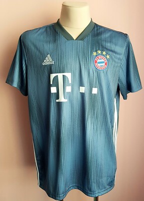 Bayern Munich 2018 - 2019 Third football Adidas shirt size XL | eBay