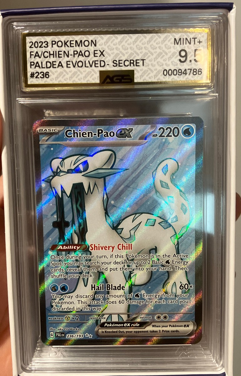 chien-pao ex pokemon card value - Chien Pao 236/193 - Paldea Evolved shuffle your deck Chien-pao Ex 2023 Pokmon Full