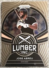 2022 Panini Prizm Baseball Lumber Inc. Jose Abreu #LI-6 Chicago White Sox