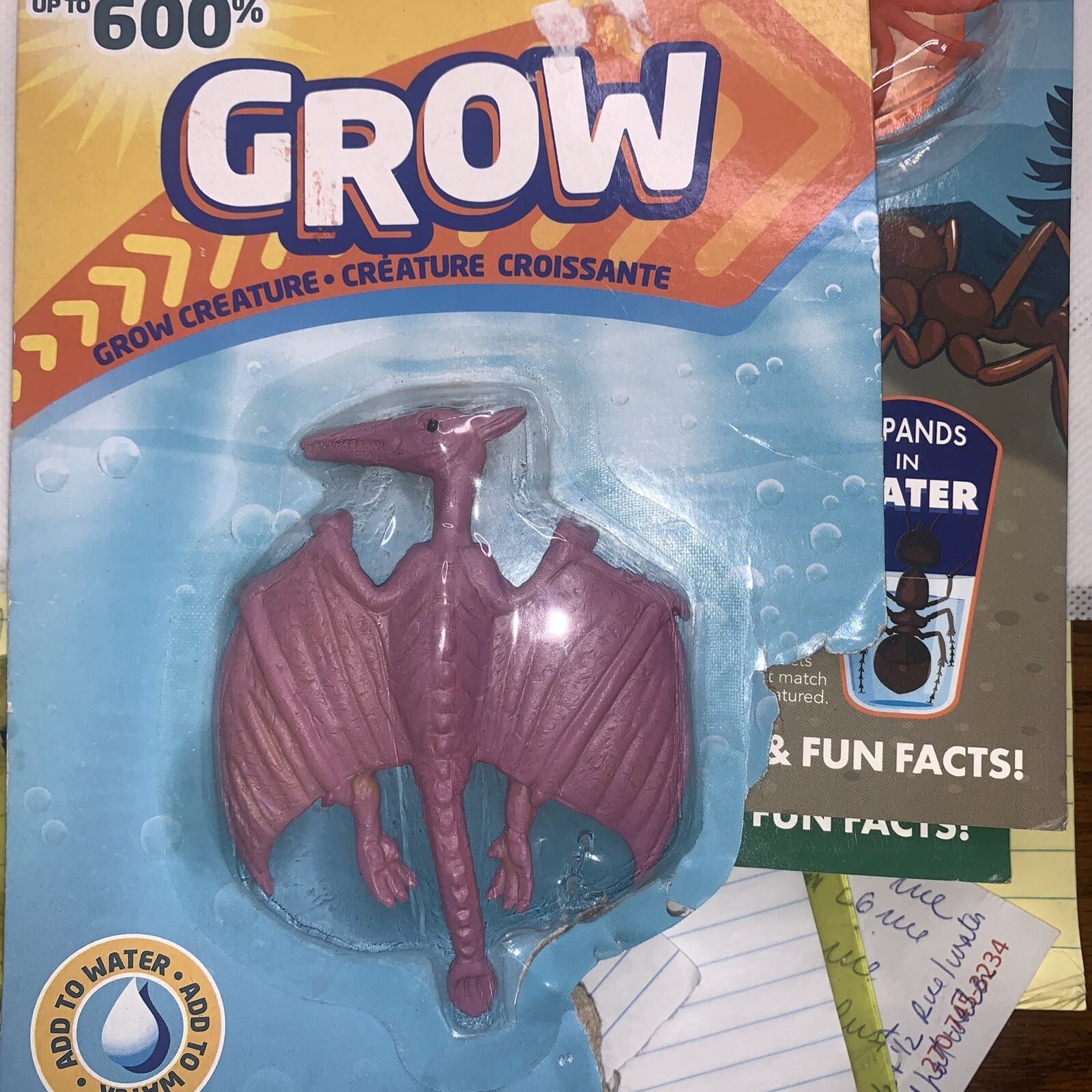 Magic Grow Mega Grow Dinosaur Creatures Expands to 600 in Water eBay