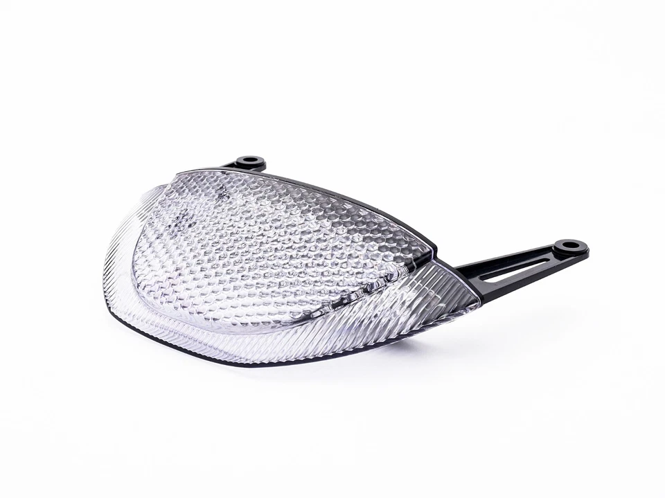 Luz trasera LED secuencial transparente interior Señales de giro para Honda 2007-2012 CBR600RR Foto 2 de 4