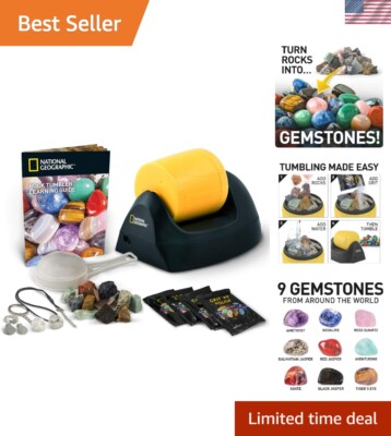 Exclusive Amazon Rock Tumbler Kit Explore Science with