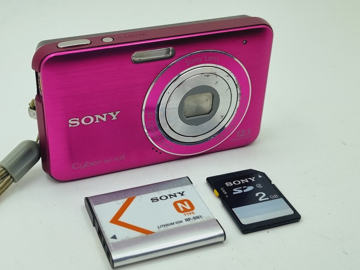 Sony Cyber-shot DSC-W310 12.1MP Digital Camera - Rare Pink