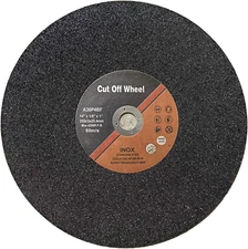 14-Inch 10-Pack Abrasive Cut off Blades, Metal Cutting, Chop Saw Blades