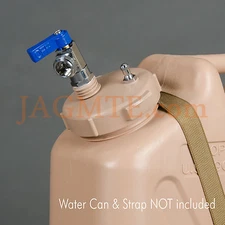 Ball Valve Pressure Kit - Scepter - Tan Cap for the Scepter Military WATER Can