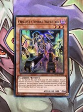 OP12-EN007 Orcust Cymbal Skeleton Super Rare UNL Edition NM Yugioh Card