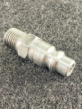Parker H0E Quick Connect Coupling 1/4" Male NPT, 3/8" Male Air Line