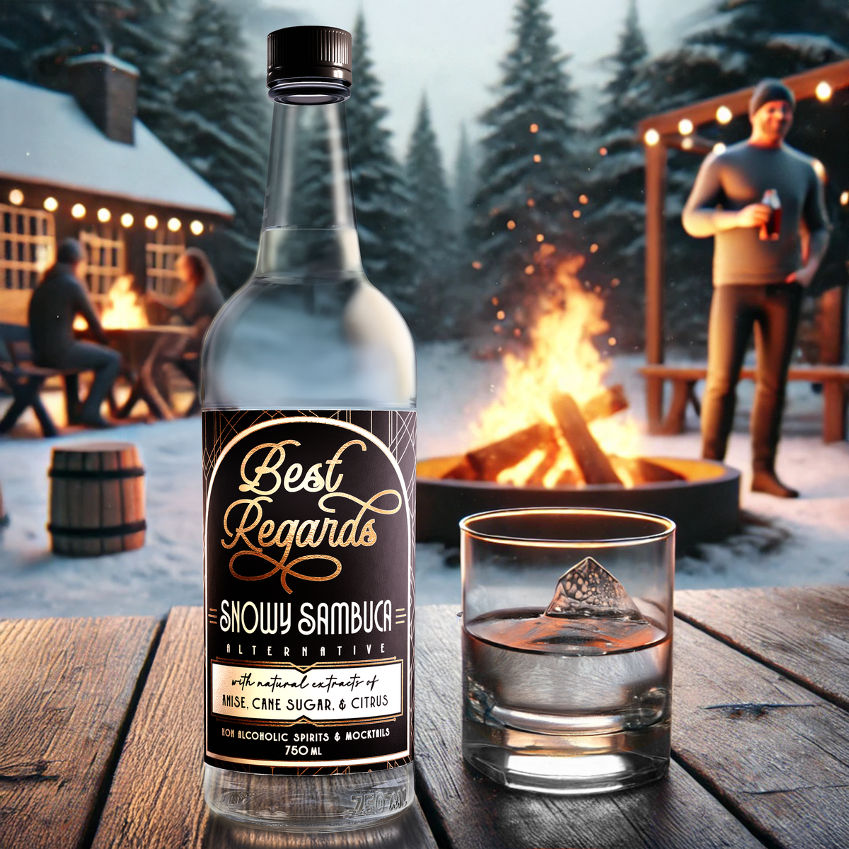 Snowy Sambuca Non-Alcoholic Liqueur | eBay