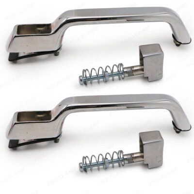 Pair Outer Door Handle For Mitsubishi Fuso FN527 Truck 1986 1994