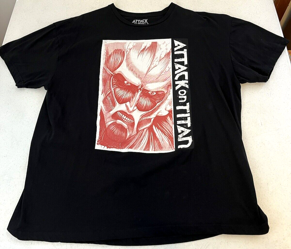 Attack On Titan~Men's Size XXX Large~Anime Manga Graphic T-Shirt