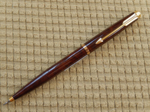 Parker 75 Tortishell Brown Marble 0.5mm Pencil - Picture 1 of 3