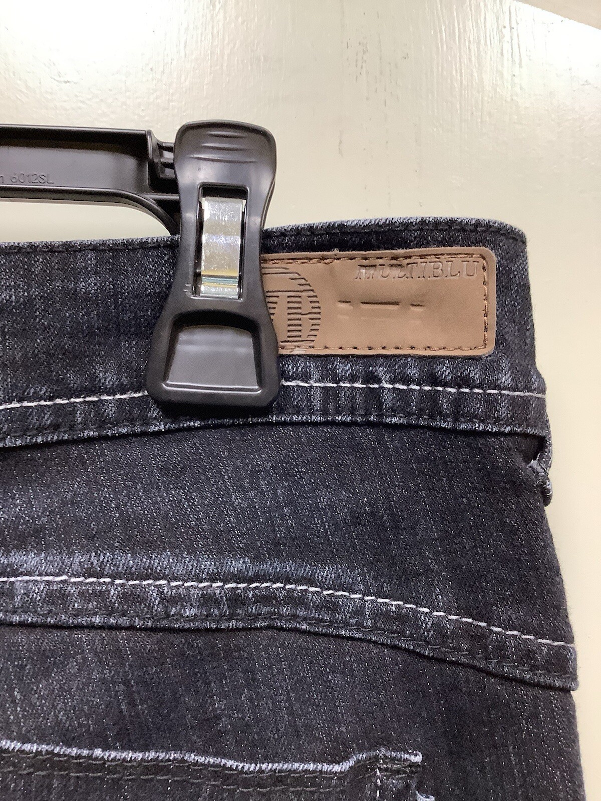 Multiblu Women's Jeans W40 L30 Blue Dark Blue Used Straight Stretch German image 6