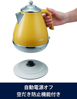 Delonghi ICONA Vintage Collection Electric kettle 1.0L New York