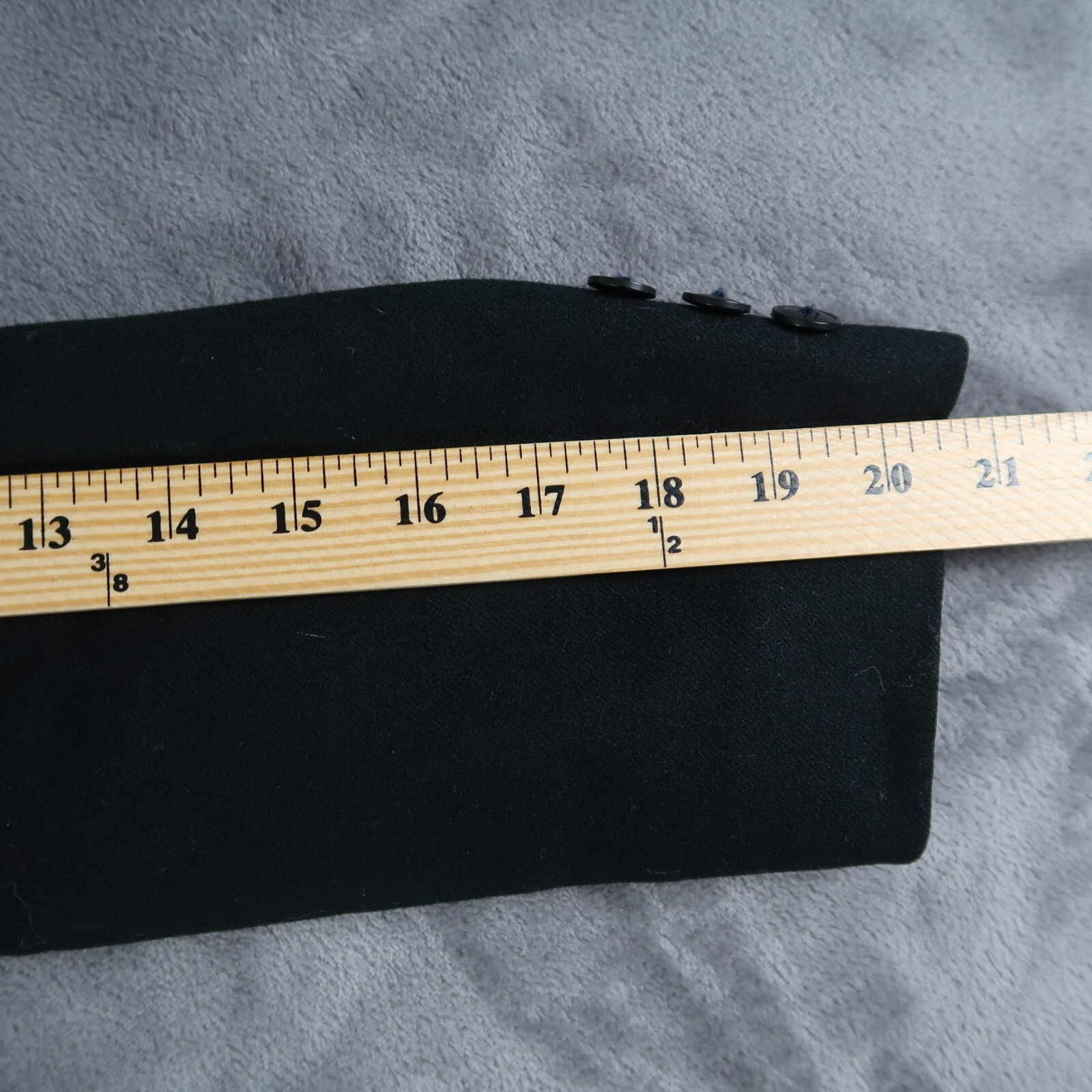 Vintage 70s Pendleton Wool Black Jacket Blazer Wo… - image 10