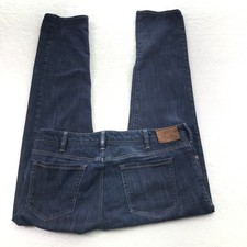 34 Heritage Courage Jeans Mens 38x34 (39x33) Blue Mid Rise Straight Leg Denim