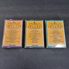 HYMNS OF GOLD Volume 2-3-4 Christian Music Cassette Tapes - Various Artists