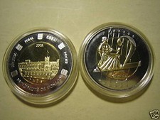 Monaco 2 Euro Entwurf 2005 Stempelglanz