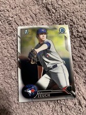 2016 Bowman Draft Chrome  BDC-69 T.J. ZEUCH Blue Jays 1st Bowman
