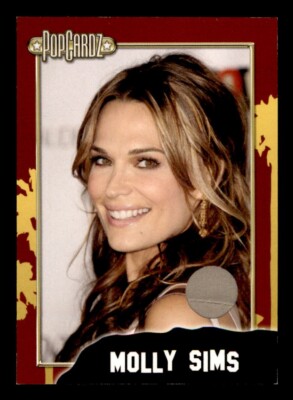 2008 PopCardz Series 1: Molly Sims Authentic Costume Card 