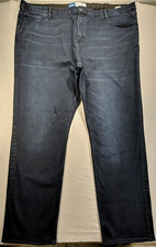 OLD NAVY Men's Big&Tall Jeans sz 50x34 Dark Wash Slim Straight 360 Stretch NWOT