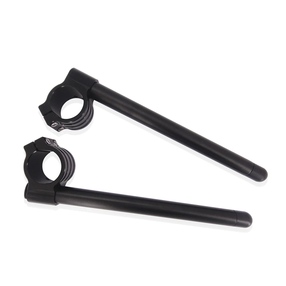 50mm Clip-On HandleBars 7/8" Fit Yamaha YZF-R1 1998-2017 FZ6 04-09 FZ1 2001-2008 - Image 3 of 4