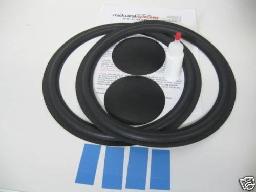 MW AUDIO Marantz HD770 HD-770 12" Woofer Foam Kit Speaker Repair w/ Shims & Dust Caps!