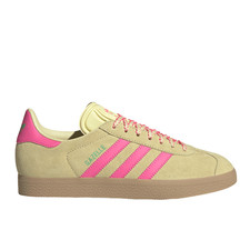 adidas Gazelle Indoor Lace Up Womens Beige, Pink, Yellow Sneakers Casual Shoes