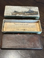 Nice Vintage PIKE EZY EDGE - Razor Hone - Sharpening Stone - In Box