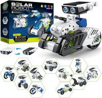 Solar Roboter Spielzeug 12-In-1 DIY Bausatz Solar Oder Batterie Kinder Ab 8