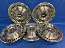 Vintage Set Of 5 197172 Chevrolet 15 Hubcaps Impala Biscayne Kingswood Bel Air Vintage Set Of 5 197172 Chevrolet 15 Hubcaps Impala Biscayne Kingswood Bel Air