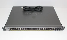 Netgear Prosafe 48 Port Gigabit Stackable Smart PoE Switch
